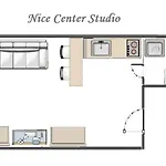 Centre Flat - Modern, Quiet And Brand New *