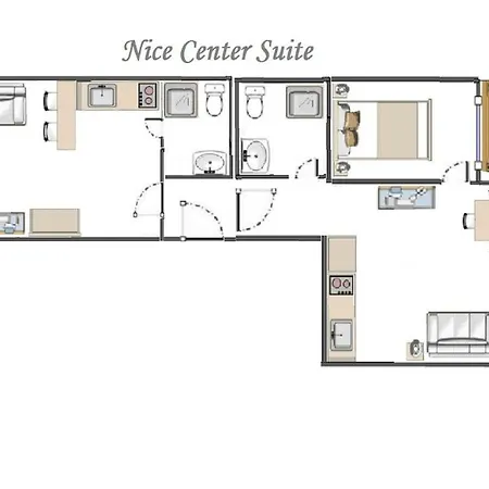Apartment Centre Flat - Modern, Quiet And Brand New